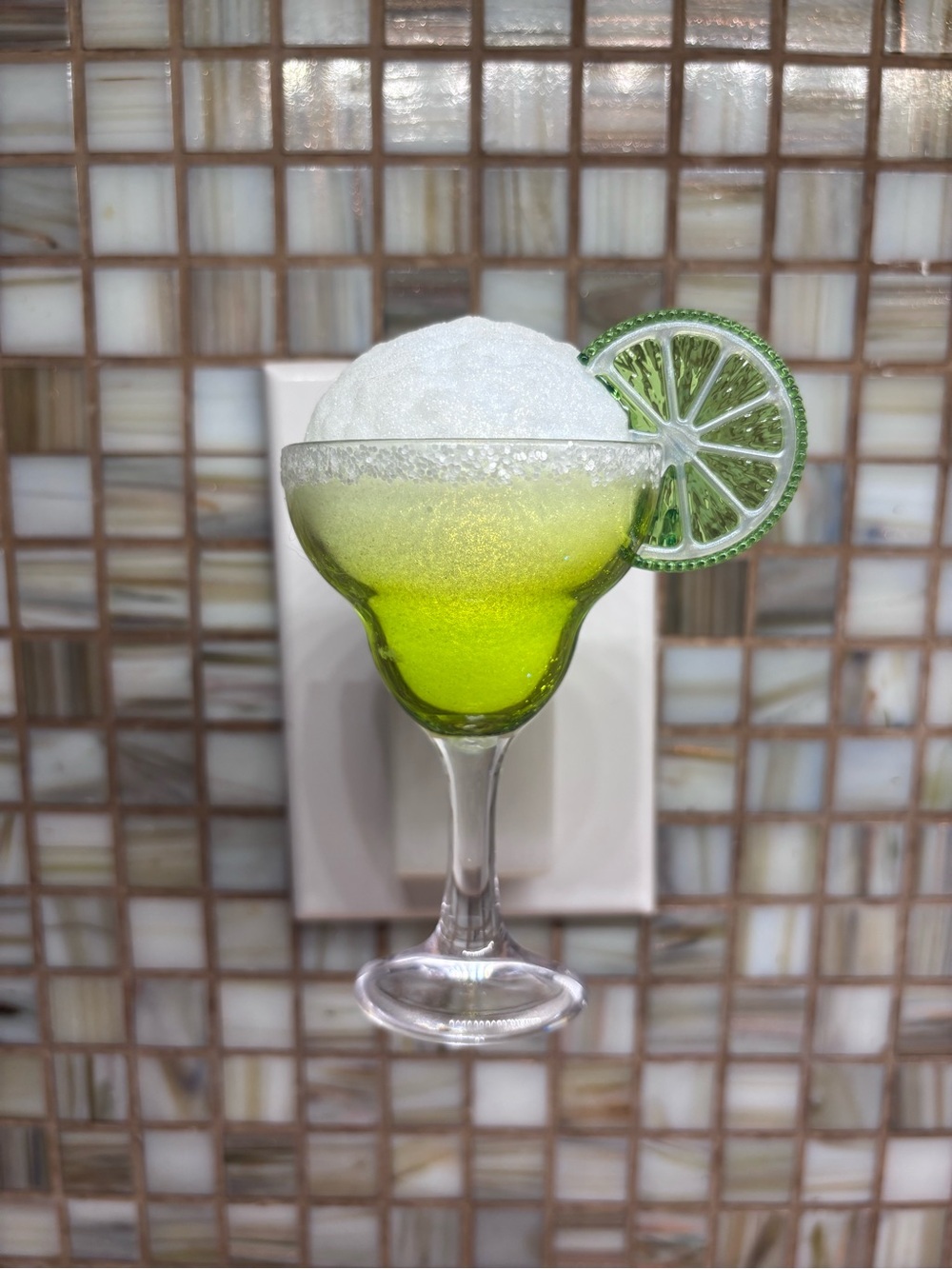 Lime Green Margarita Glass Wallflower Plug